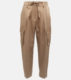 Brunello Cucinelli High-rise cargo pants