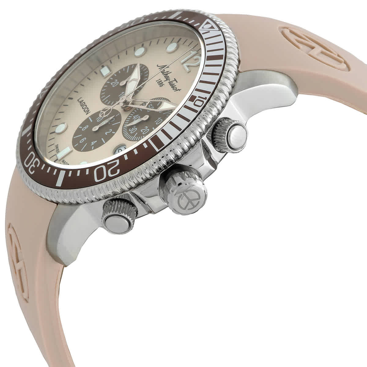 Mathey-Tissot Lagoon Chronograph Beige Dial Unisex Watch H123CHLBM