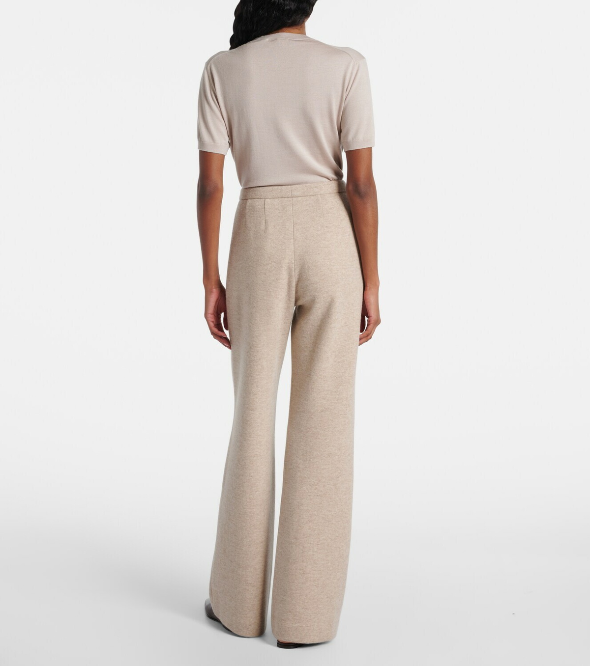 Loro Piana Robin cashmere-blend straight pants
