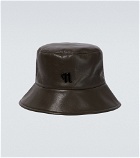 Nanushka - Caran faux-leather bucket hat