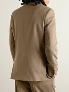 Officine Générale - Arthus Wool and Cashmere-Blend Suit Jacket - Brown