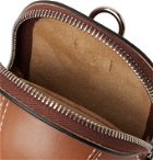 JW Anderson - Mini Colour-Block Leather Bag - Brown