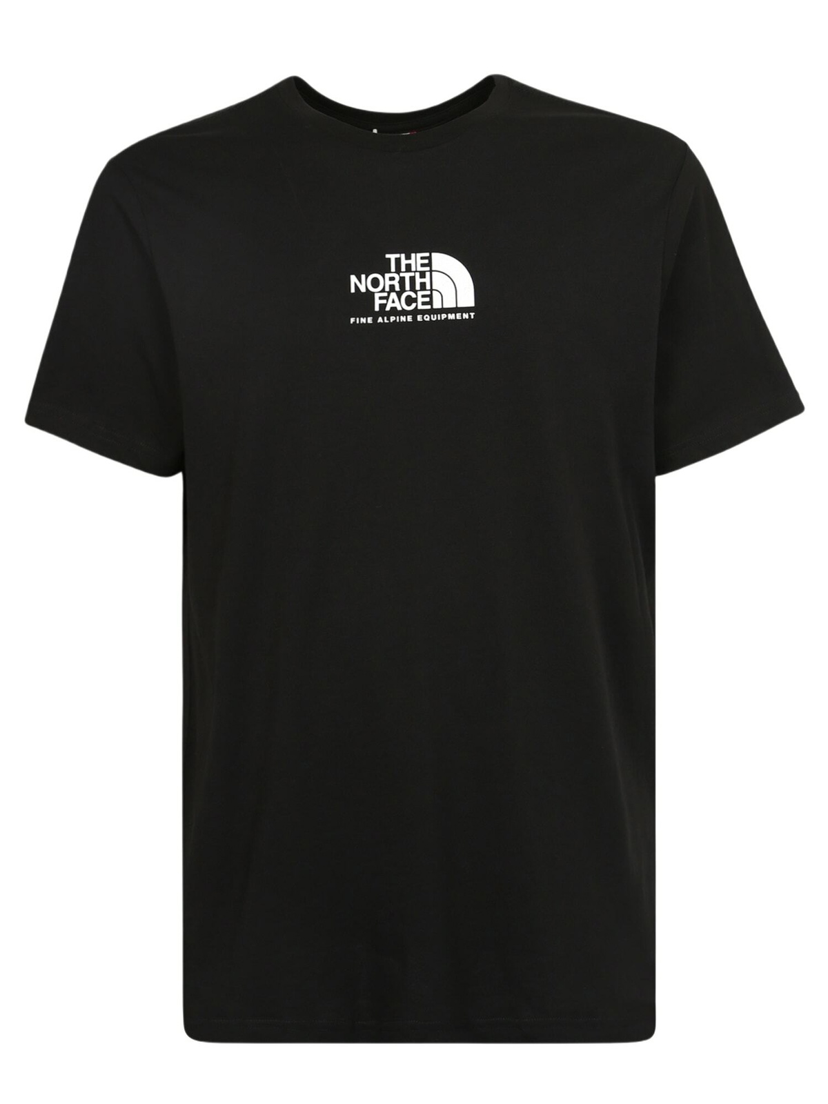 The North Face Ss Dome Relaxed Tee T-shirt In Black Cotton