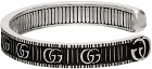 Gucci Silver GG Marmont Bracelet