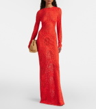 Alexandra Miro Isabella lace maxi dress