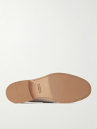 Brunello Cucinelli - Suede Penny Loafers - Neutrals