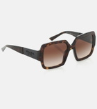 Prada Monochrome square sunglasses