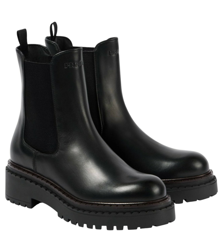 Photo: Prada Leather Chelsea boots