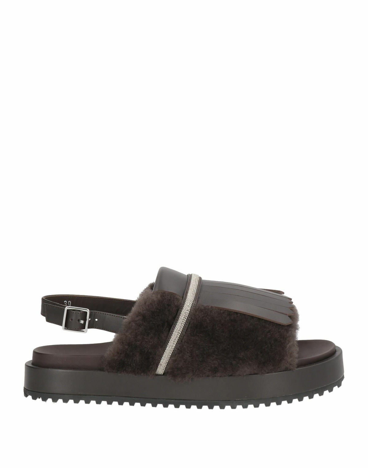 Peserico Womens Sandals Dark in Brown