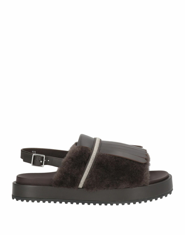 Photo: Peserico Womens Sandals Dark in Brown