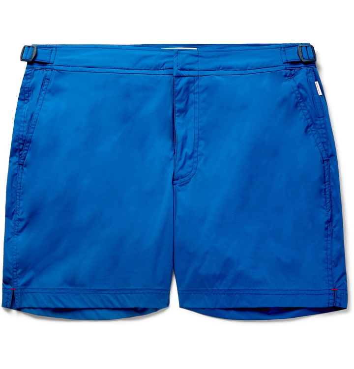 Photo: Orlebar Brown - Bulldog Sport Mid-Length Swim Shorts - Blue