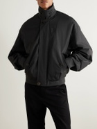 Amomento - Padded Cotton-Blend Twill Jacket - Black