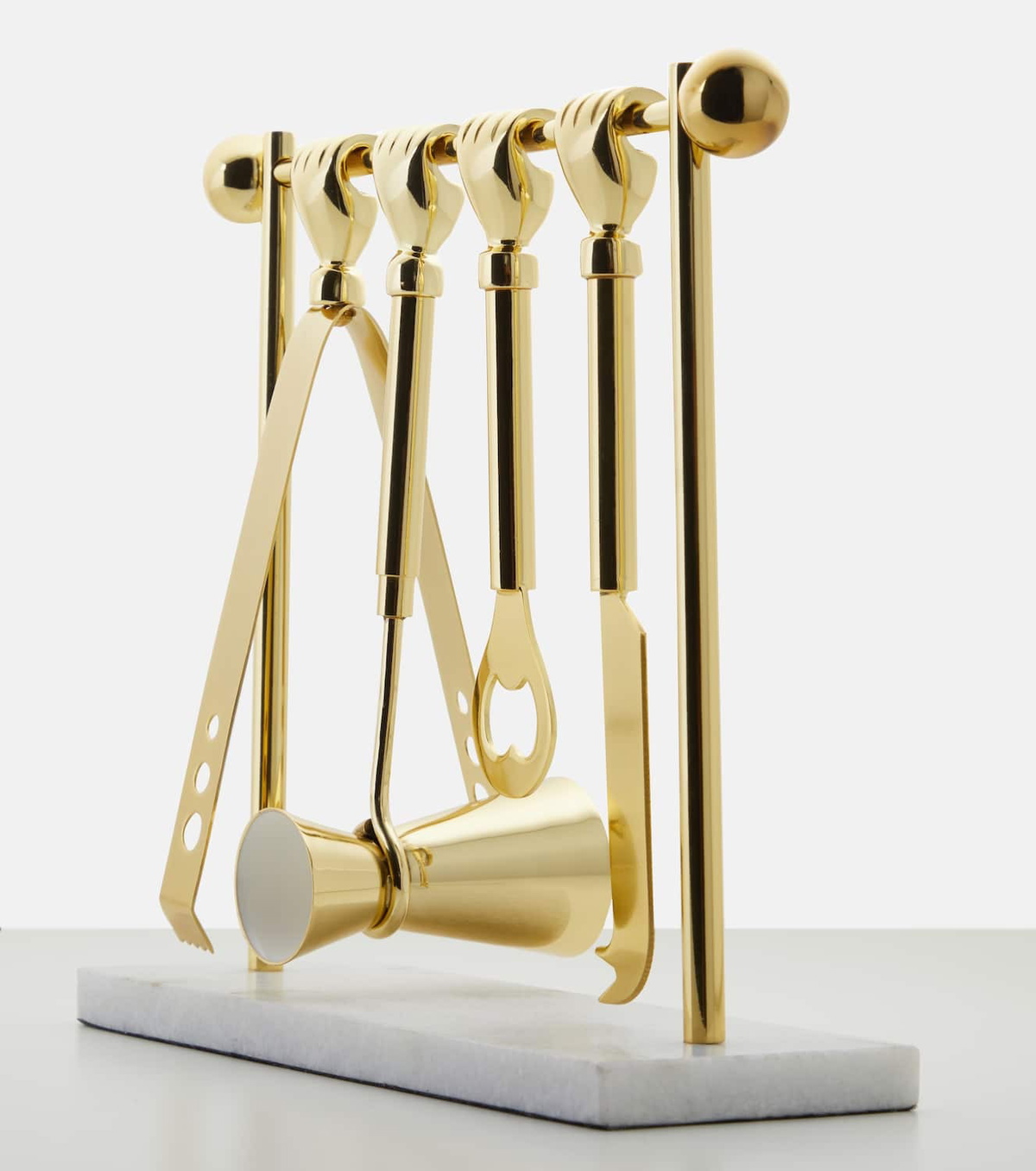 Jonathan Adler Barbell stainless steel bareware set