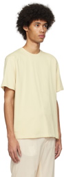 AURALEE Off-White Luster Plaiting T-Shirt