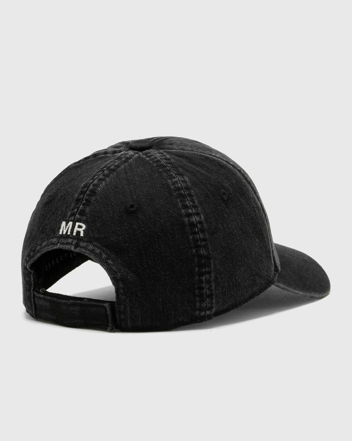 Martine Rose Signature Cap Black Mens Caps Martine Rose