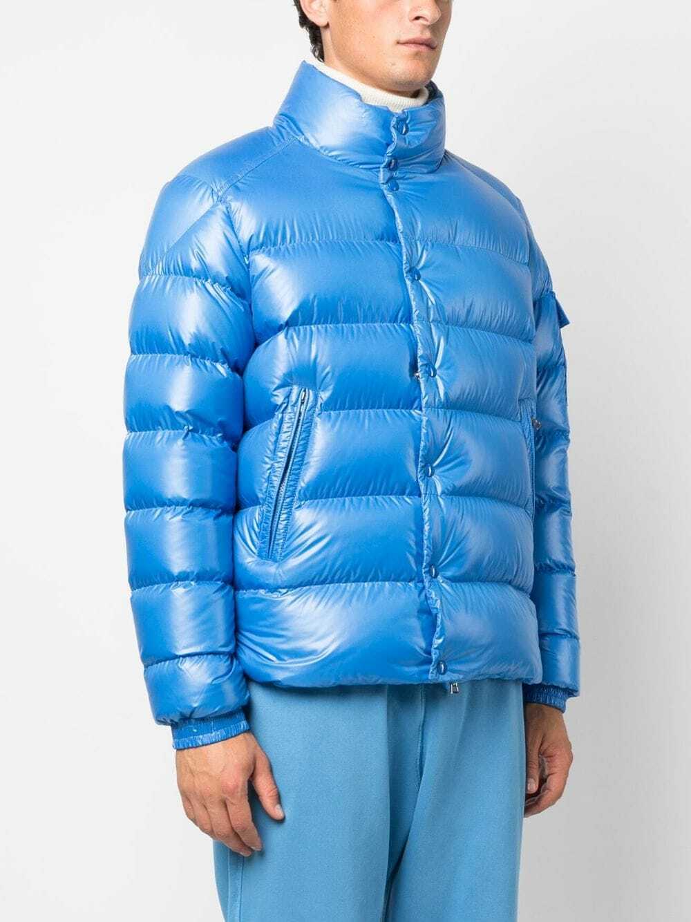 美品　MONCLER LEFOL ポリエステルジャケット MONCLER Lule Logo-Appliquéd Quilted Shell Down Jacket for Men | MR