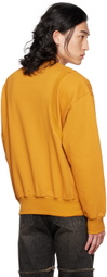 DRAE SSENSE Exclusive Orange Embroidered Sweatshirt