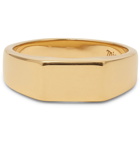 Miansai - Geo Gold Vermeil Signet Ring - Gold
