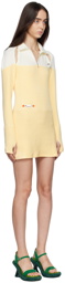 Kijun Yellow Half-Zip Minidress