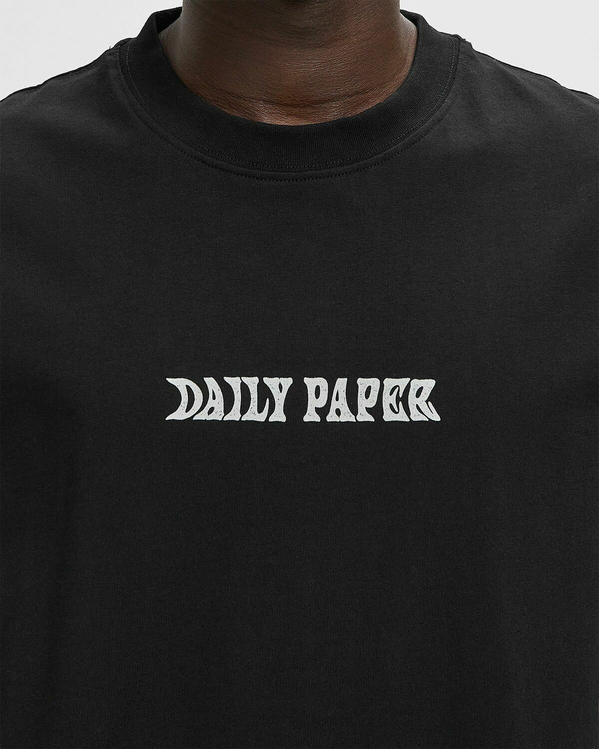 Daily Paper OIL CAN SS TEE Black Mens Shortsleefe