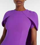 Safiyaa Ginko caped gown