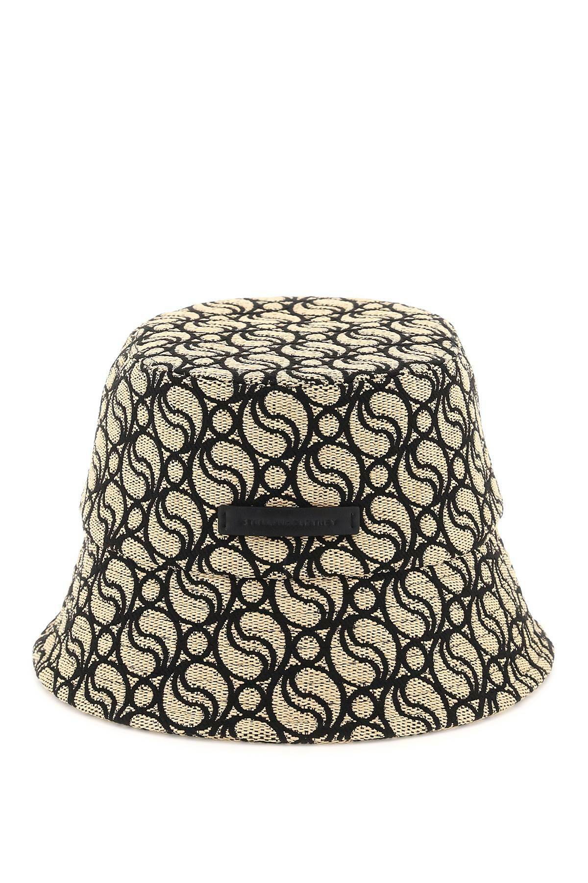 【Stella McCartney】ロゴコットン crochetバケットハット Logo cotton crochet bucket hat in multicoloured - Stella Mc