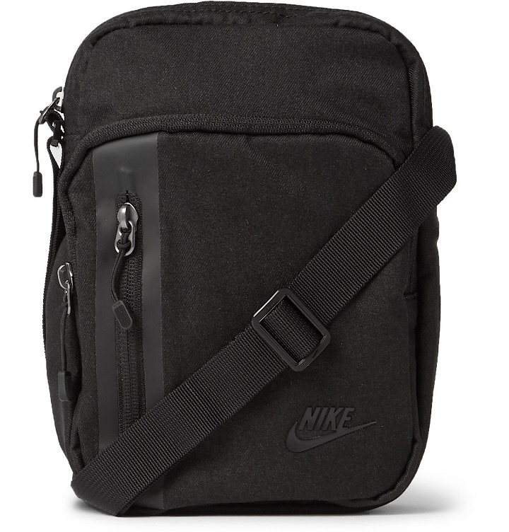 Photo: Nike - Tech Logo-Appliquéd Shell Bag - Black