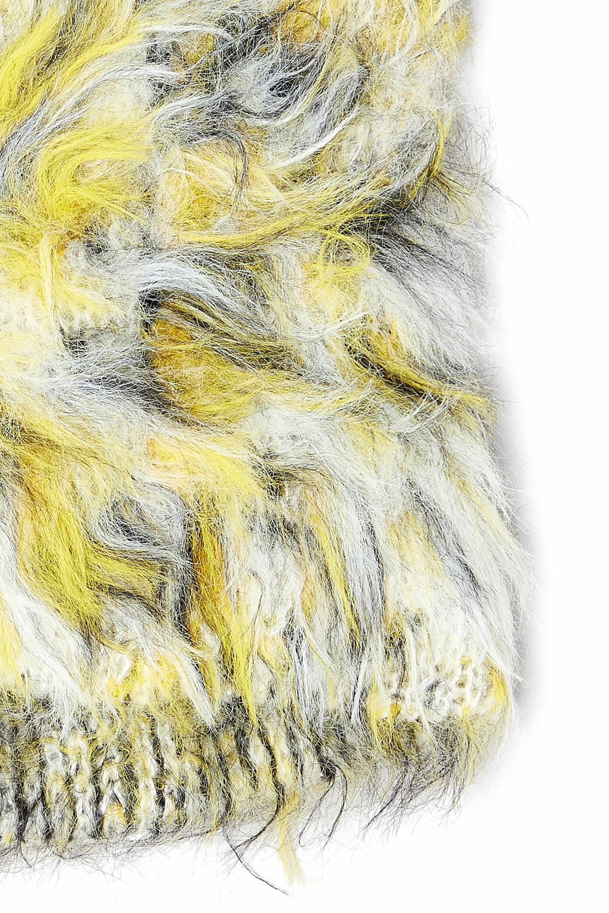 Diesel Neckwarmer in fluffy jacquard knit - Scarf - Unisex - Multicolor