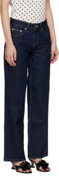 Sandy Liang Blue Taro Jeans