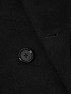 CELINE - Slim-Fit Double-Breasted Cashmere Coat - Black