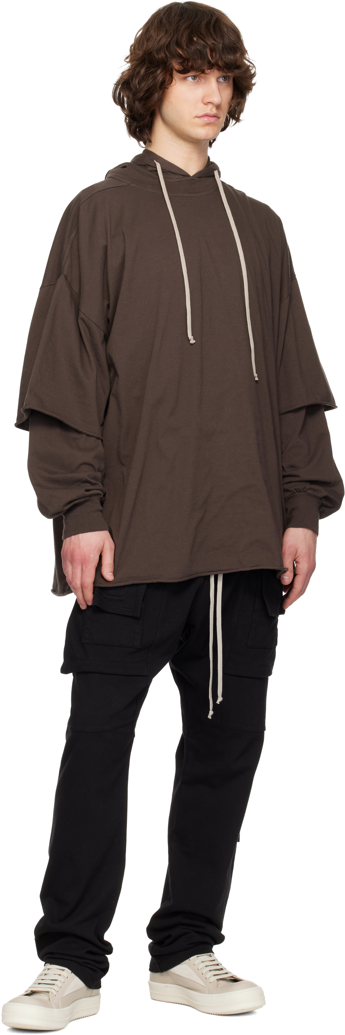 Rick Owens DRKSHDW Black Temple Creatch Cargo Pants