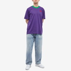 Adidas Men's Adicolor 70s Trefoil T-Shirt in Rich Purple