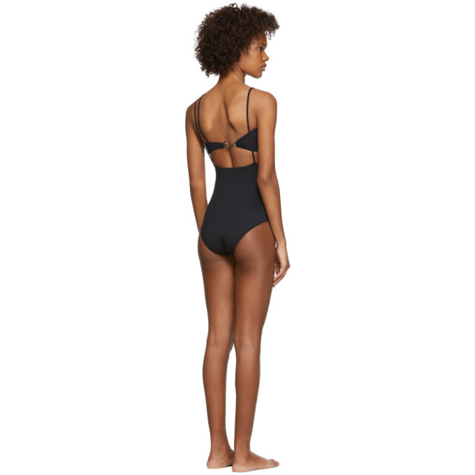 Rudi Gernreich Black Classic Monokini One-Piece Swimsuit