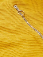 Oliver Spencer - Calstock Waffle-Knit Cotton-Jersey Track Jacket - Yellow