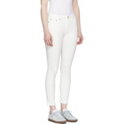 Acne Studios Bla Konst White Climb Jeans