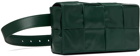 Bottega Veneta Green Cassette Bum Bag