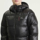 NANGA Men's Mountain Lodge Down Hooded Jacket in Black