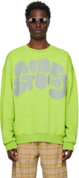 Acne Studios Green Bubble Sweatshirt