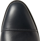 John Lobb - William II Full-Grain Leather Monk-Strap Shoes - Navy