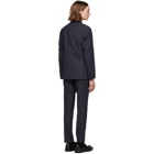 Boss Navy Pinstriped Namil Suit