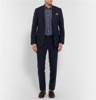 Thom Sweeney - Navy Weighouse Wool Suit - Blue