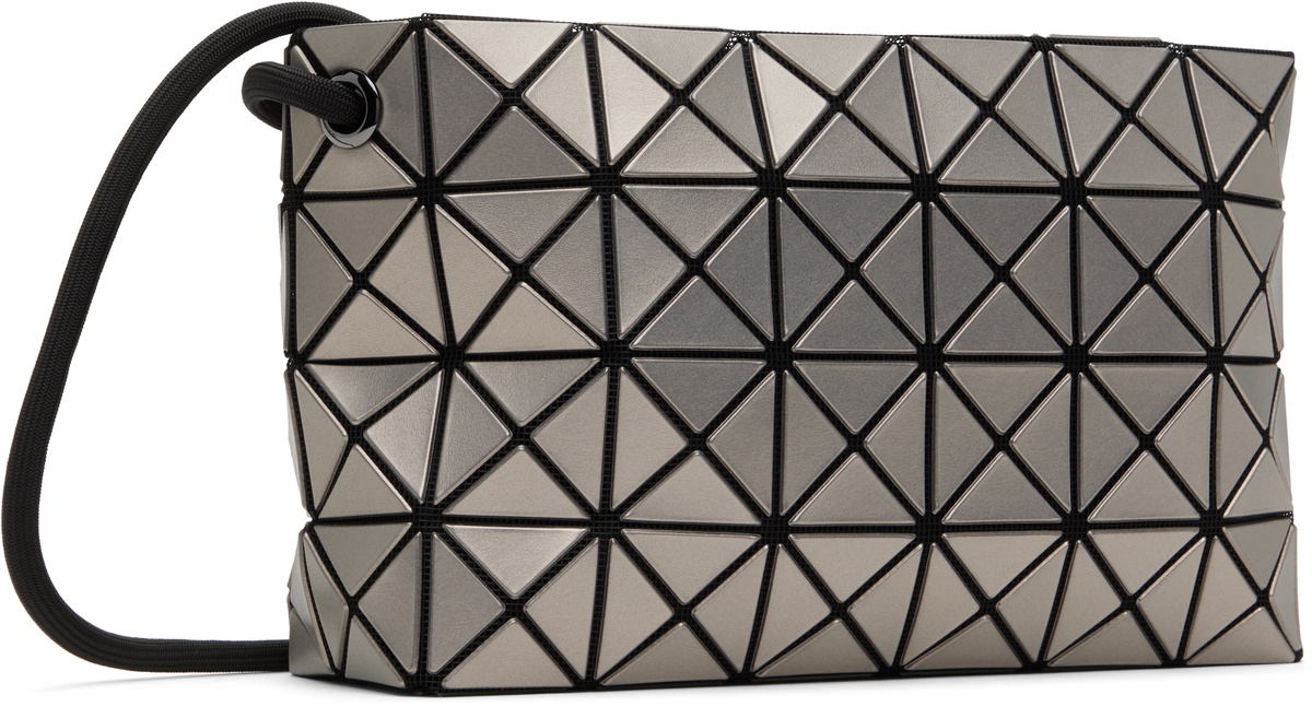 BAO BAO ISSEY MIYAKE Silver Loop Metallic Shoulder Bag Bao Bao