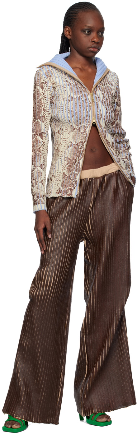 Stanley Raffington SSENSE Exclusive Brown Trousers