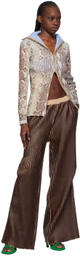 Stanley Raffington SSENSE Exclusive Brown Trousers