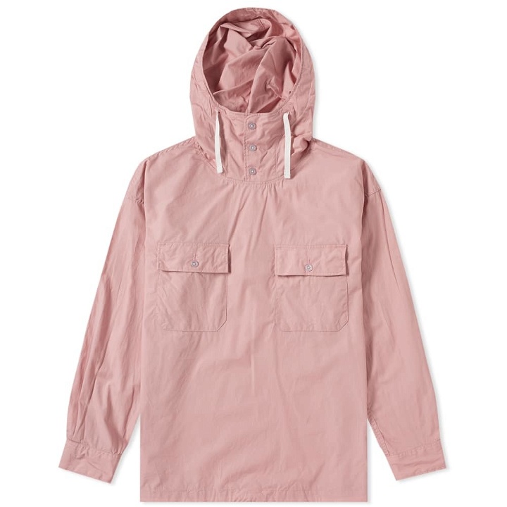 Photo: Engineered Garments Cagoule Shirt Jacket Pink