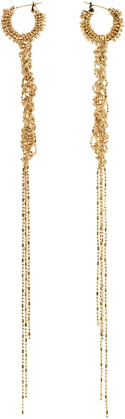 Photo: LEMAIRE Gold Tangle Long Earrings