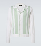 Dolce&Gabbana Striped wool and silk shirt