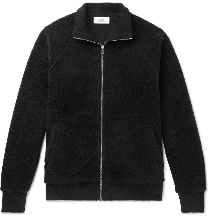 Photo: Mr P. - Fleece Zip-Up Sweatshirt - Men - Charcoal