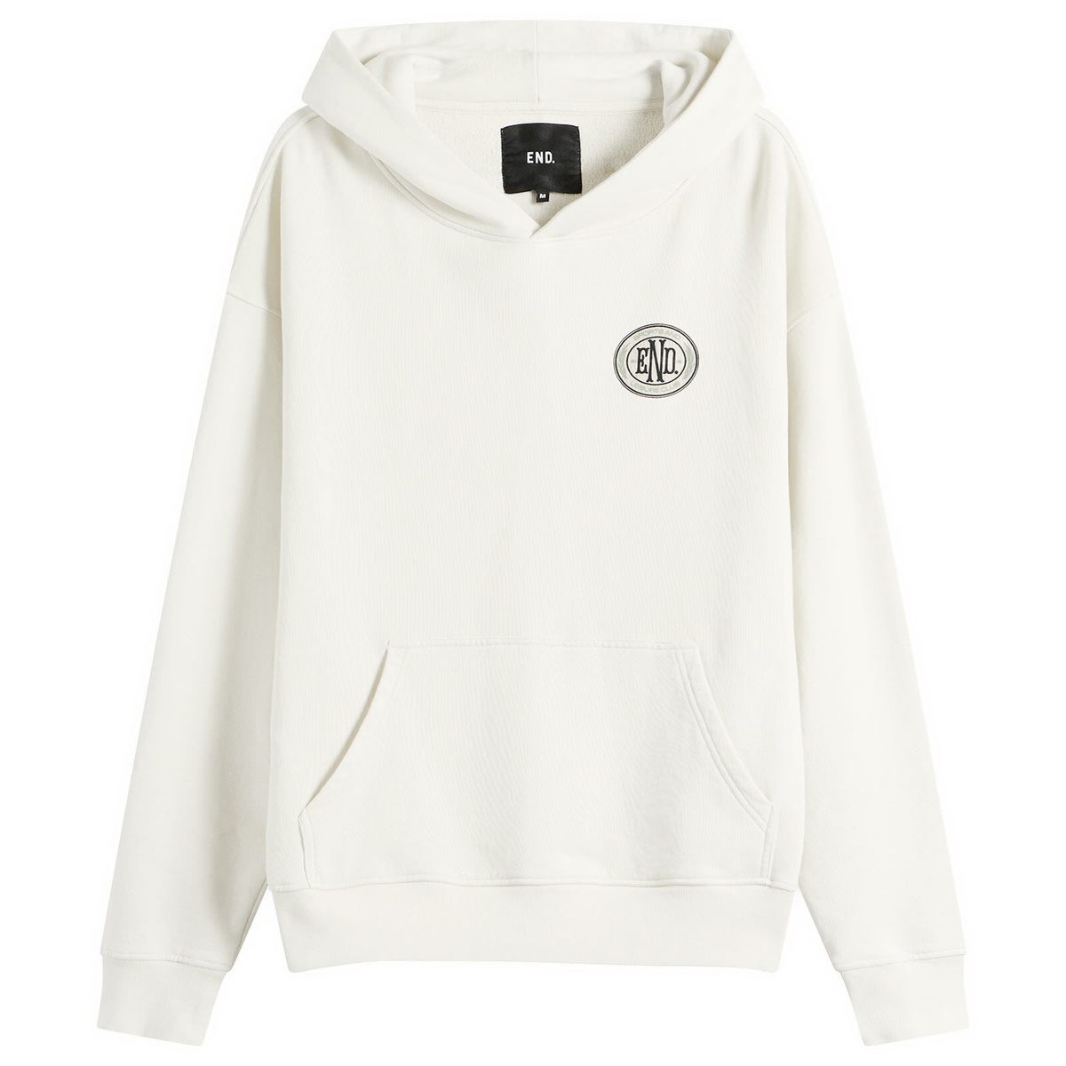 END. Leisure Pullover Hoodie in Smoke White