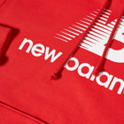 New Balance Made in USA Logo Hoody in Team Red